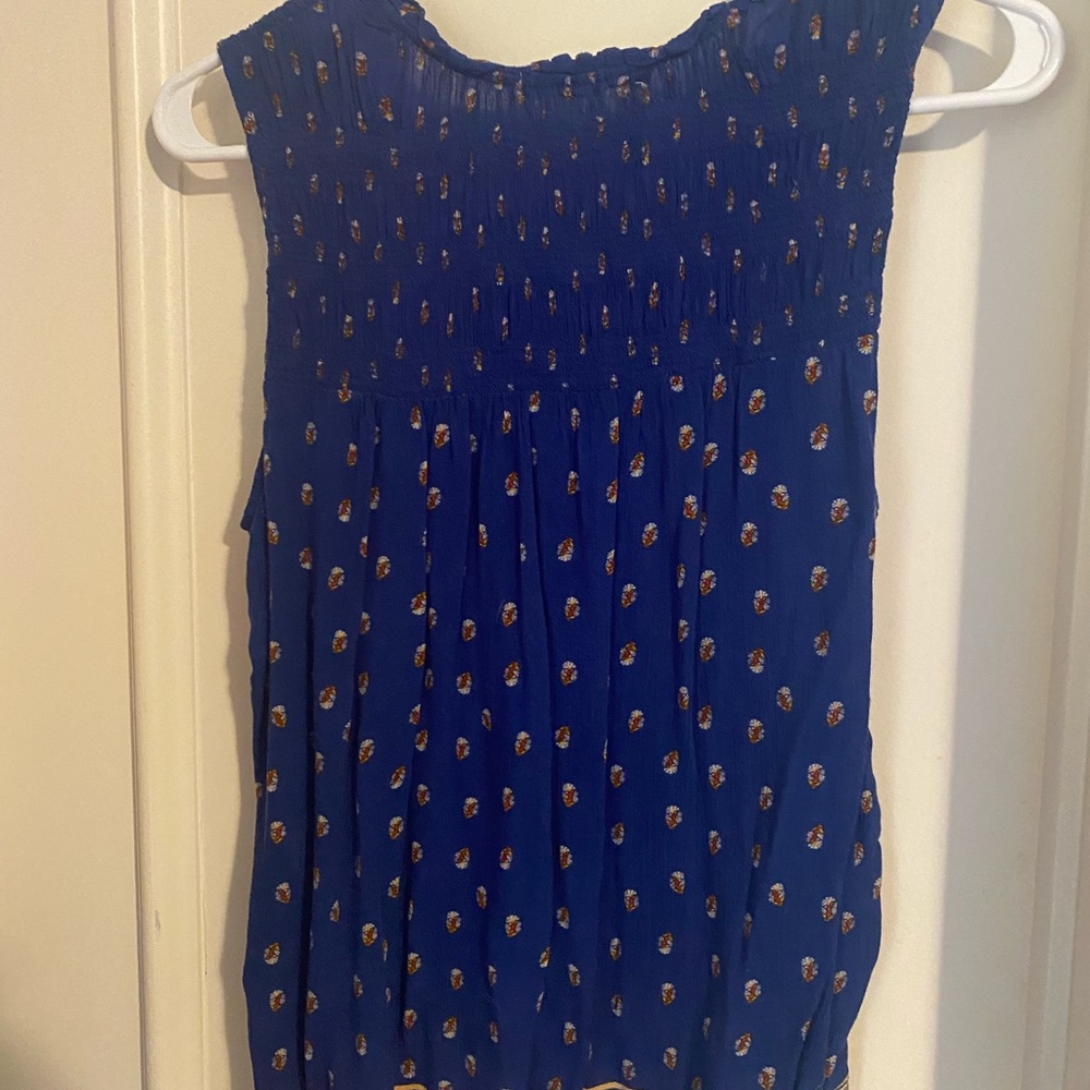 Navy blue shirt